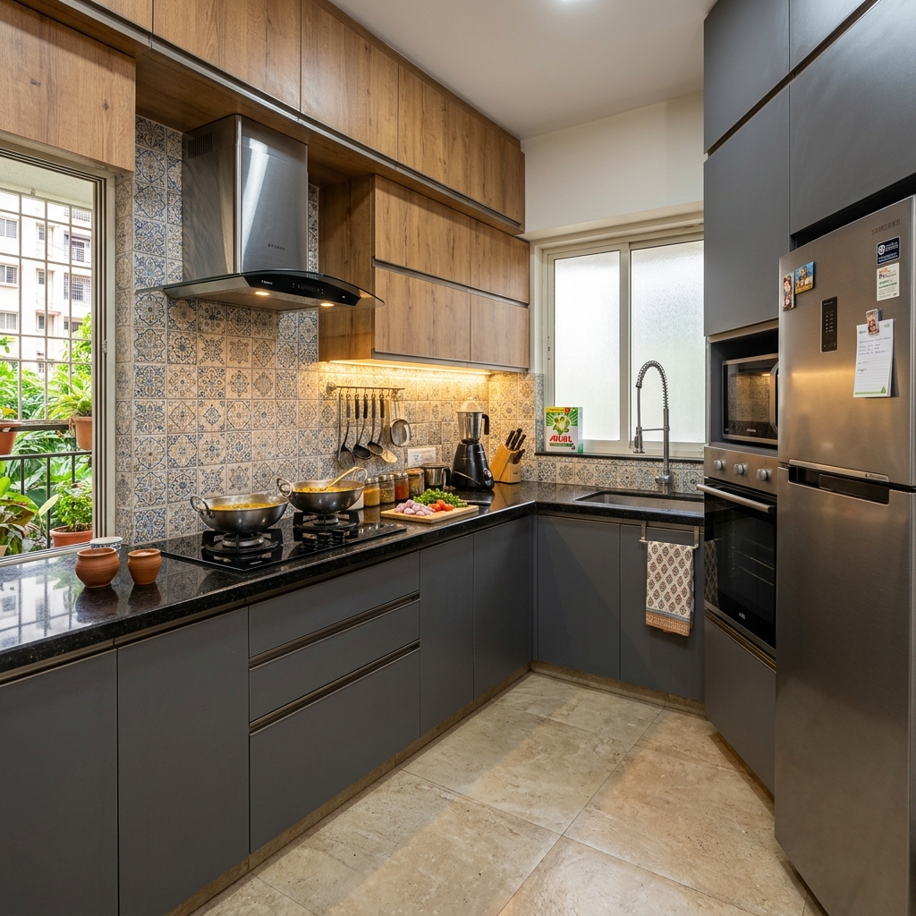 Kitchen Work Contractor in Mumbai — AMS Civil Construction